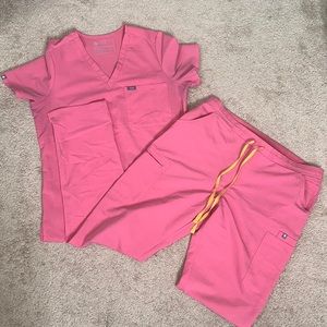 Figs Pink Uniform Set